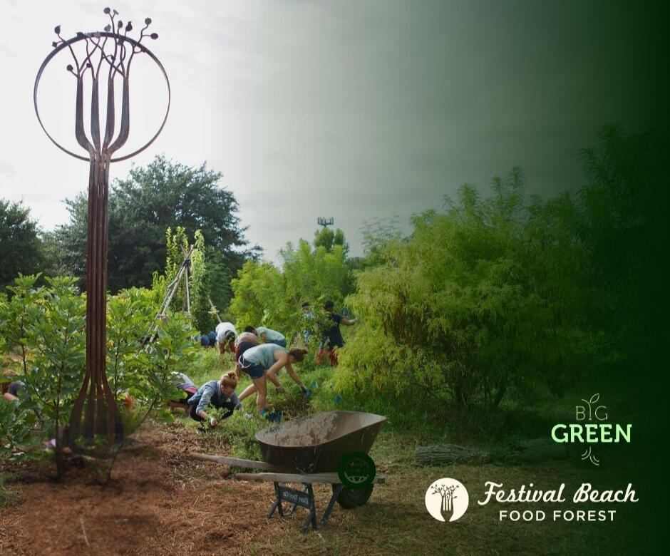 24 Austin Volunteers Launch 12-Day Campaign to Raise More Than $100,000 for Festival Beach Food Forest